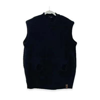 Louis Vuitton Hooded Sleeveless Knit "Black"