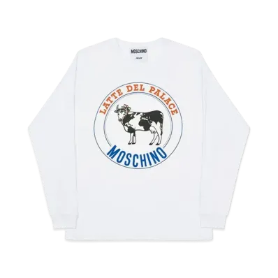 PALACE / Moschino Cow Longsleeve "White"
