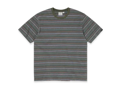 thisisneverthat x GRAMICCI Faded Striped Tee "Sage"