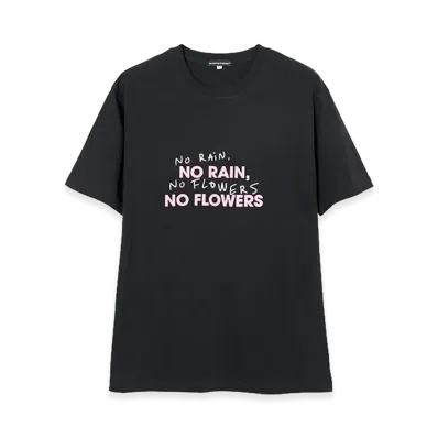 Do Nothing Congress Thomas Lelu NO RAIN NO FLOWERS "Black"
