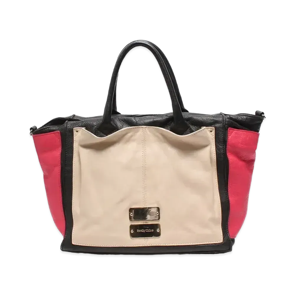 See By Chloe Medium Zipped Tote With Cross Body Strap
