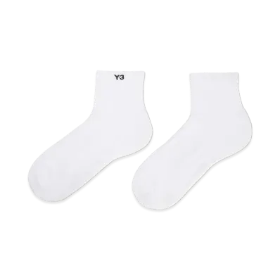 Y-3 Classic Low Socks "White"