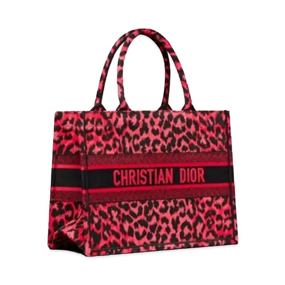 Dior Small Dior Book Tote "Red"