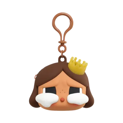 POP MART CRYBABY SHINY SHINY Series-Earphone Case Brown
