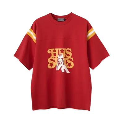 HYSTERIC GLAMOUR Hys Stars T-Shirt "Red"