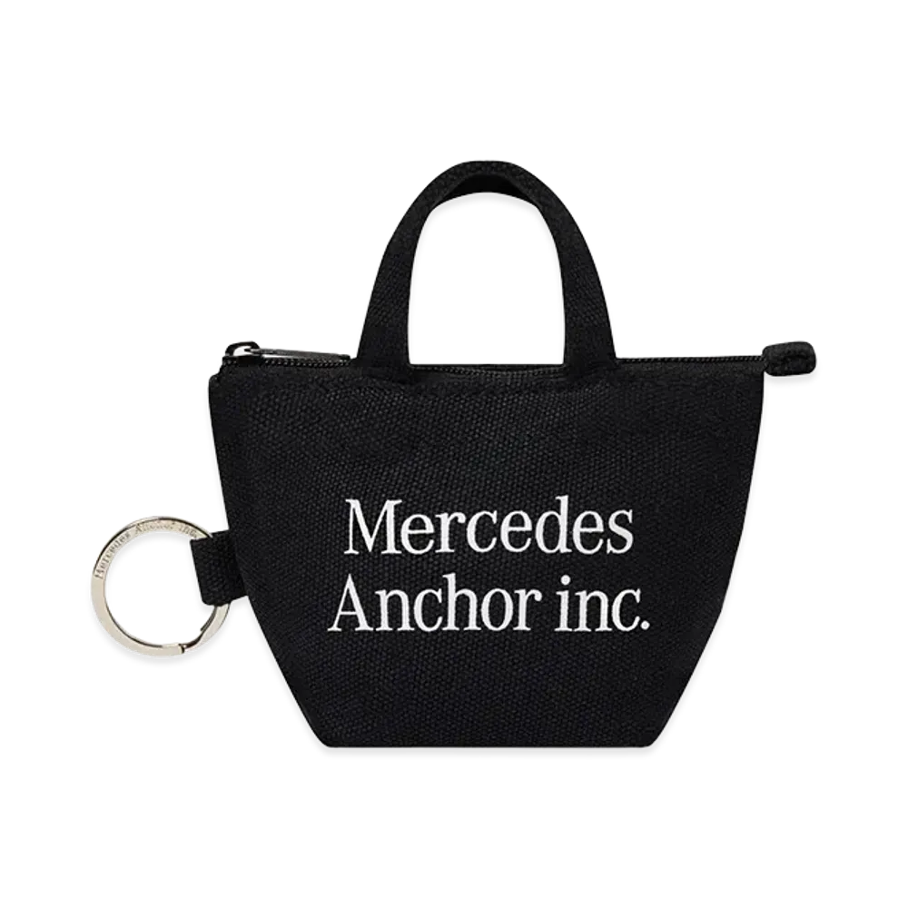 Mercedes Anchor inc. Mini Tote Keychain "Black"
