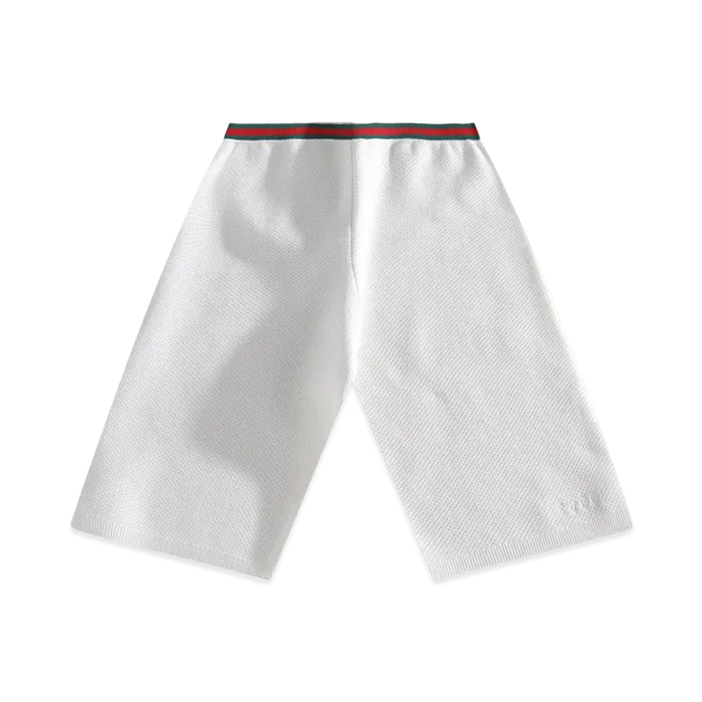 GUCCI Kids Shorts "White"