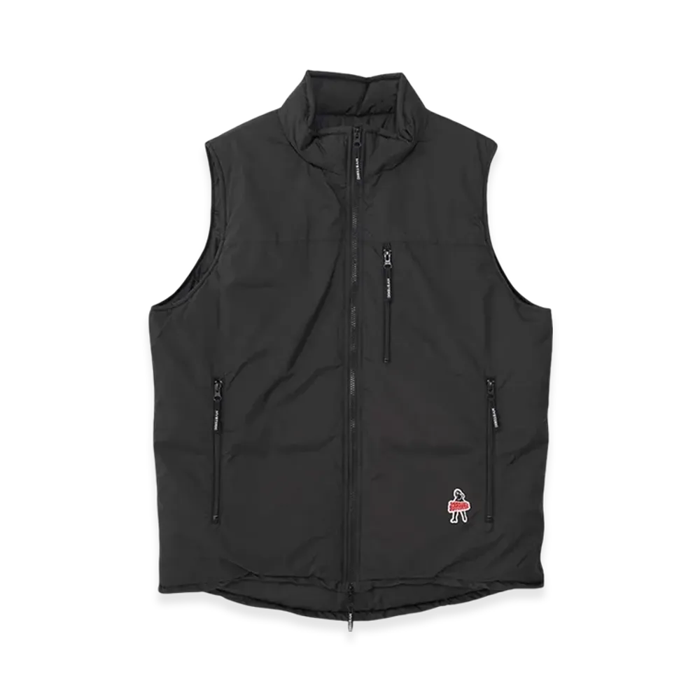 HYSTERIC GLAMOUR Vixen Girl Patch Military Vest "Black"