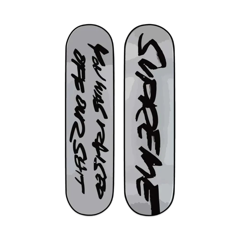 Supreme Futura Skateboard "Silver"