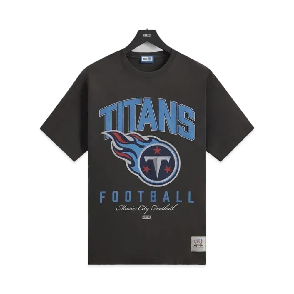 Kith x the NFL: Titans Vintage Tee "Black"