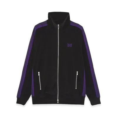 NEEDLES x LHP Track Jacket - C/Pe Velour "Black"