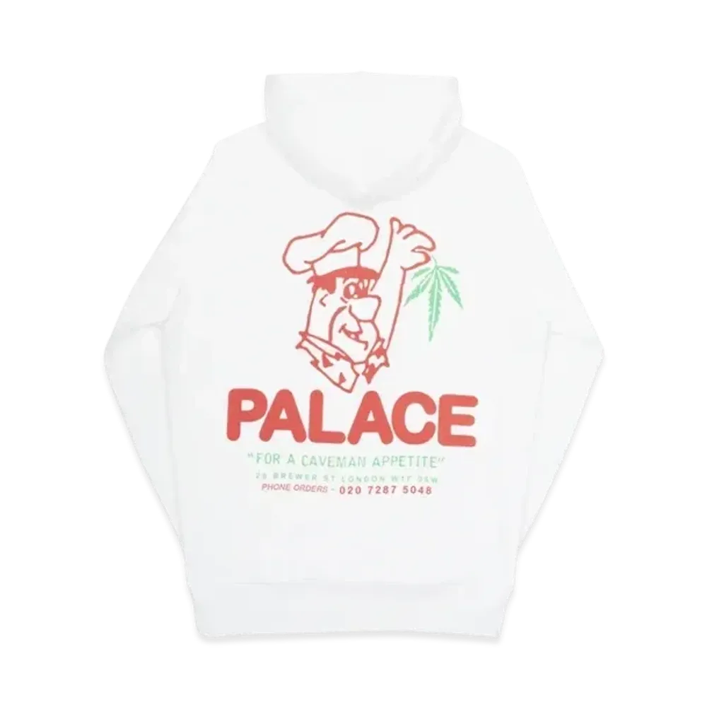 PALACE Caveman Hood "White"