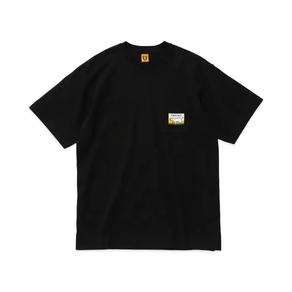 HUMAN MADE POCKET T-SHIRT "Black"
