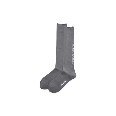 UNDERCOVER Acrylic Nylon Blend Cotton High Socks "Blue Gray"