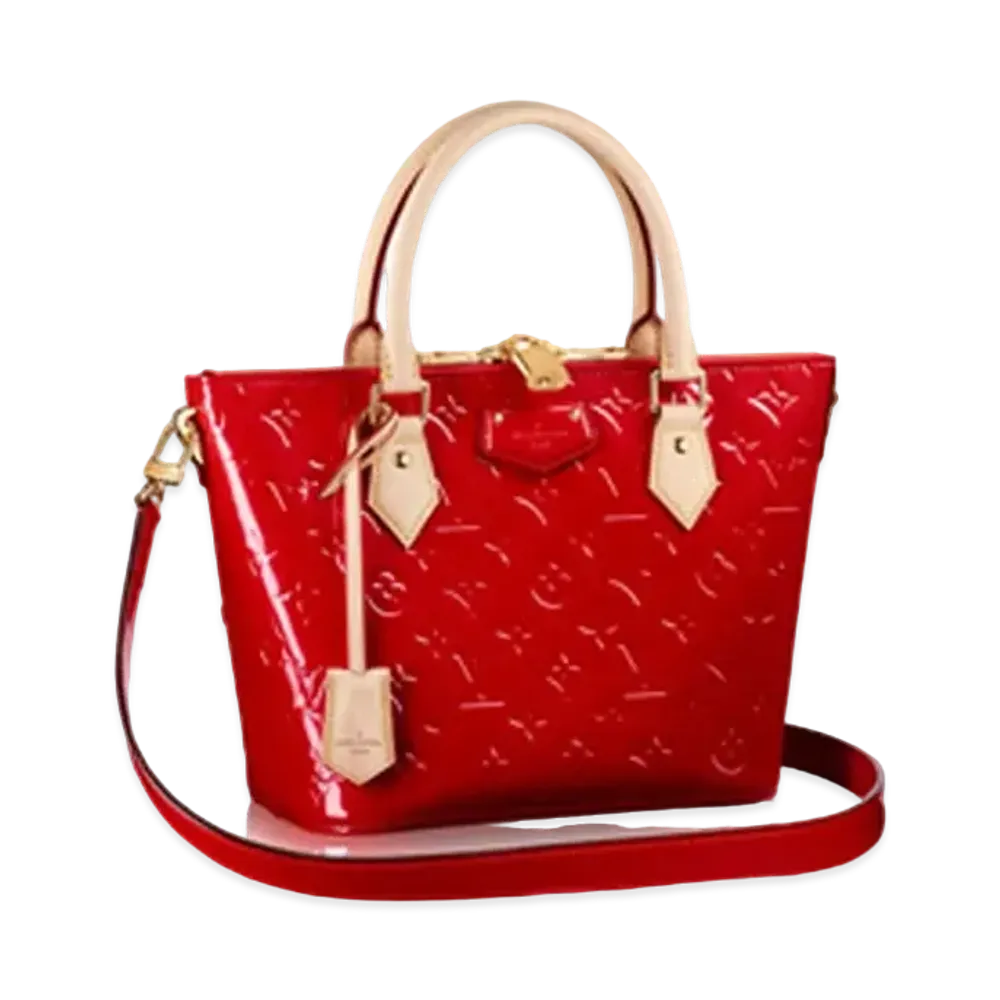 Louis Vuitton Monogram Vernis Montebello PM "Cerise"