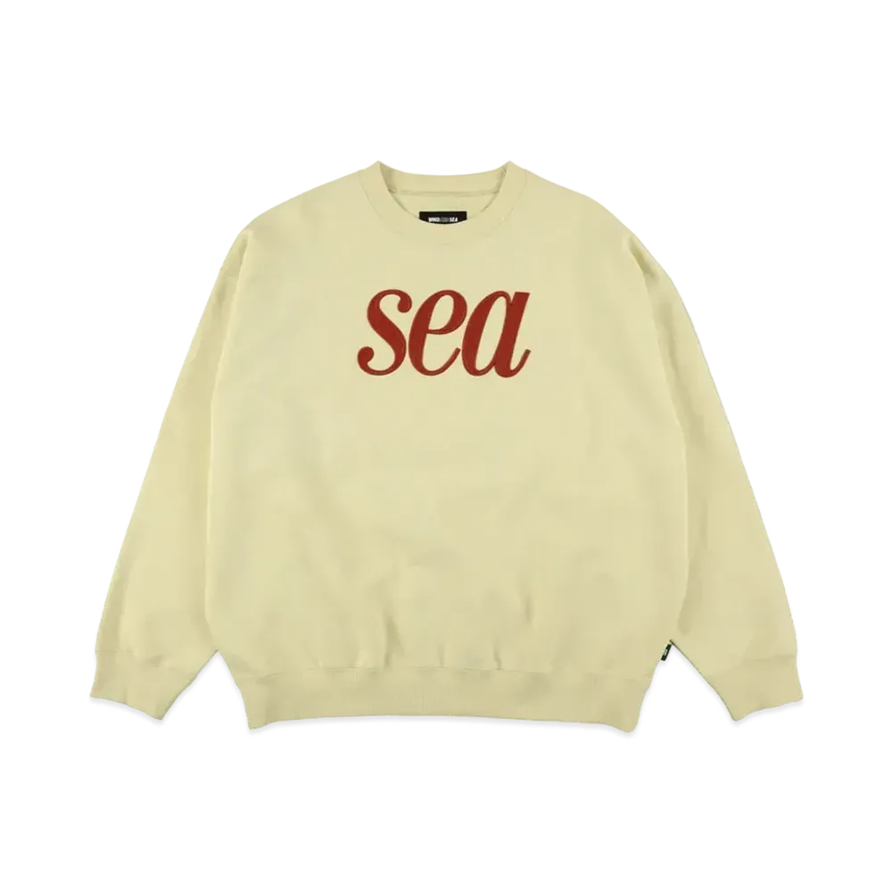 WIND AND SEA Sea Crew Sweat "Beige"