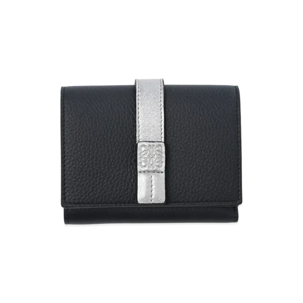 LOEWE SGC Trifold Wallet "Dark Navy/Silver"