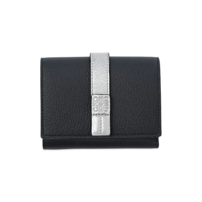 LOEWE SGC Trifold Wallet "Dark Navy/Silver"