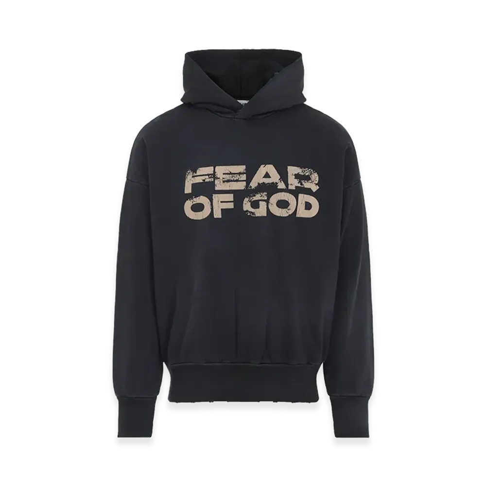 FEAR OF GOD Cotton Hoodie "Black"