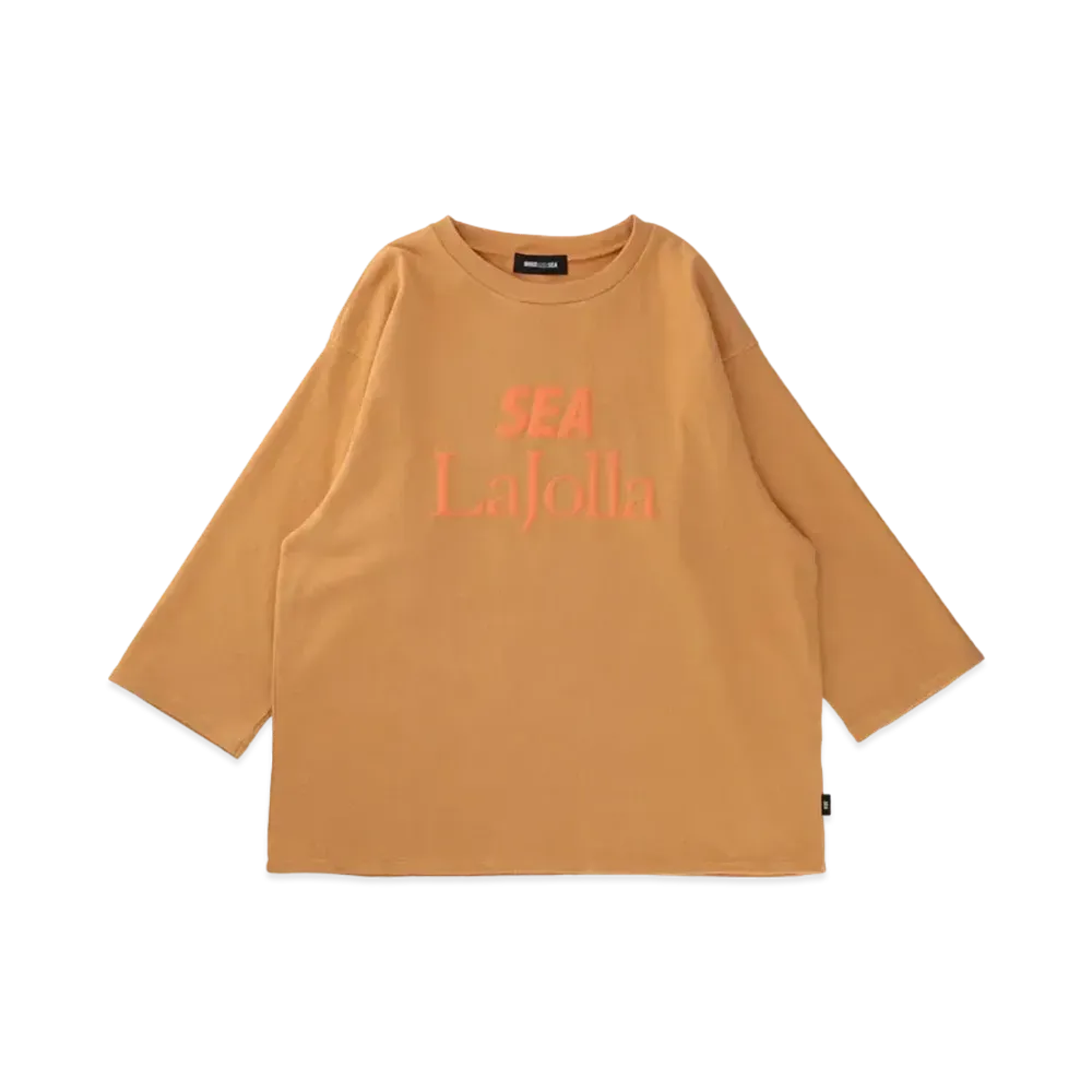 WIND AND SEA La Jolla_WDS Football Tee "Mustard"