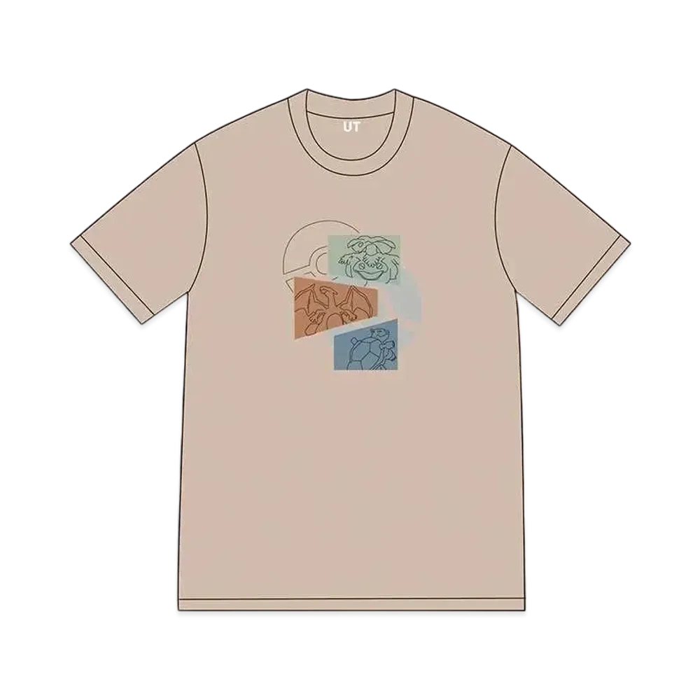 Uniqlo Pokemon AllStars UT Graphic T-Shirt "Beige"