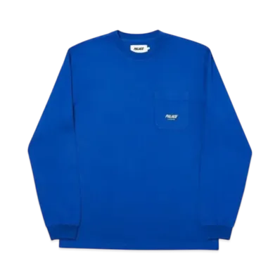PALACE P-Line Pocket Longsleeve "Blue"