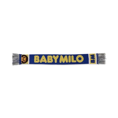 A BATHING APE Baby Milo Knit Scarf Kid's "Blue"