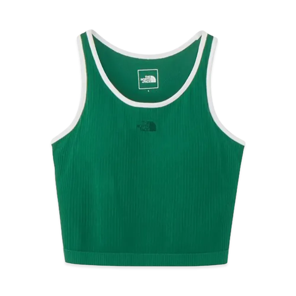The North Face General Athletic Recreation Rib Bra Tank Womens "TNF Green"