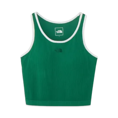The North Face General Athletic Recreation Rib Bra Tank Womens "TNF Green"