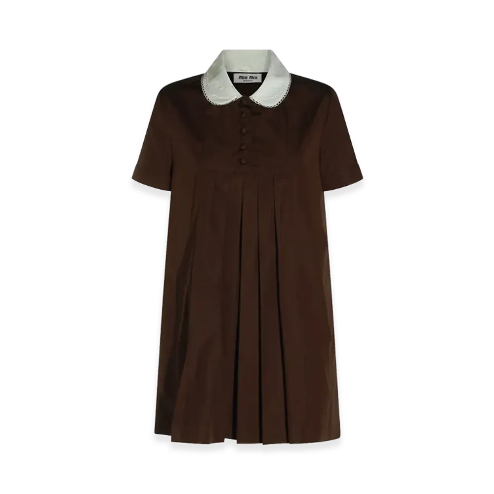 MIU MIU Women's Dresses "Brown"