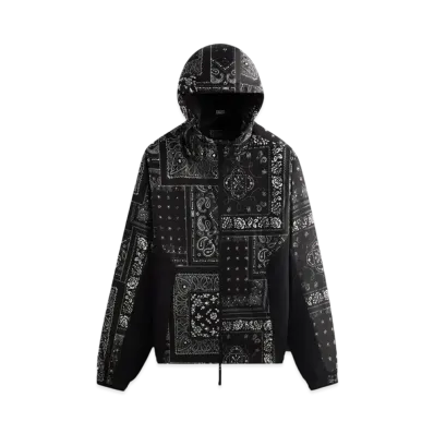 Kith Deconstructed Bandana Madison V Jacket "Black"