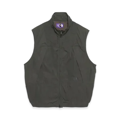 The North Face Purple Label Brushed Weather Mountain Wind Vest "Asphalt Gray"