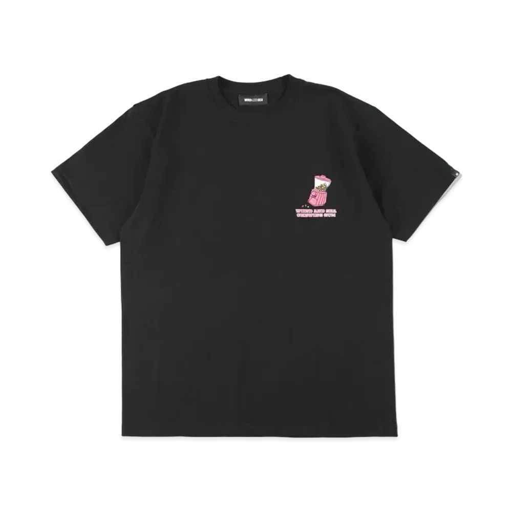 WIND AND SEA CHEWING ON -WIND AND SEA- TEE "Black"