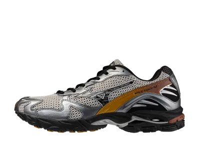 Mizuno Wave Rider 10 "Grey/Black/Mustard"