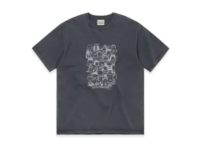 thisisneverthat x PEANUTS Gang Tee "Navy"