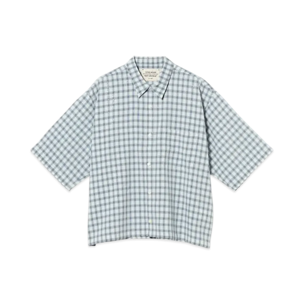 BEAMS Future Archive Box Fit Shirt "Blue"