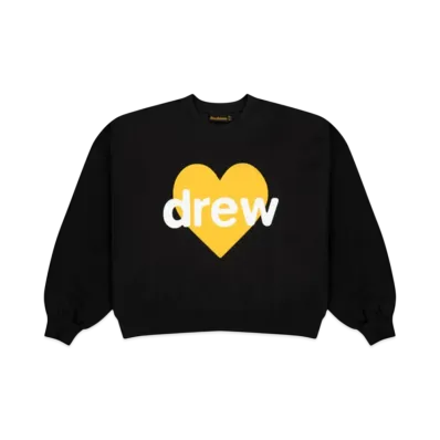 Drew House Infinite Love Boxy Crewneck "Black"