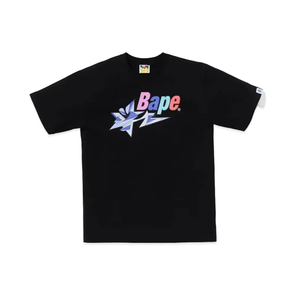 A BATHING APE x LOUIS DE GUZMAN Sta Tee "Black"