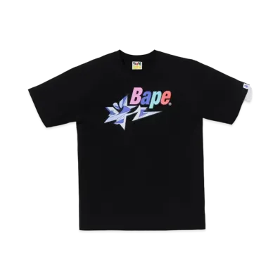 A BATHING APE x LOUIS DE GUZMAN Sta Tee "Black"