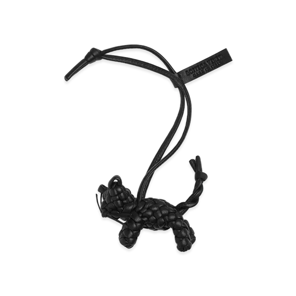 Bottega Veneta Cat Charm "Black"