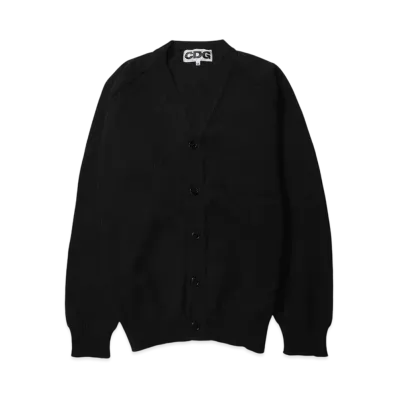 COMME des GARCONS V-Neck School Cardigan "Black"