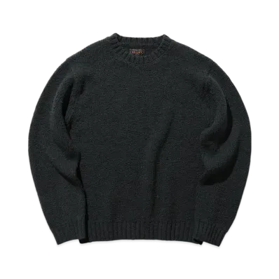 BEAMS Crew Corkscrew Yarn 3G "ChacoalGray"