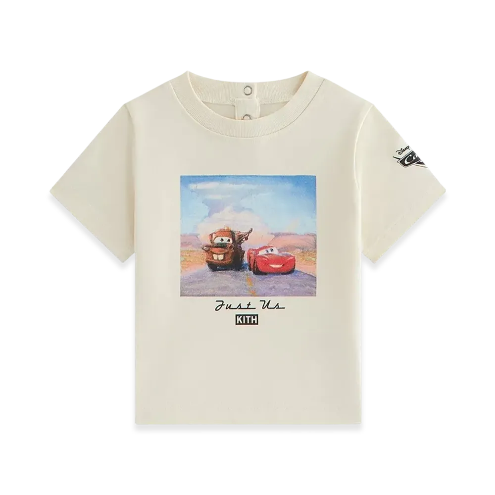 Kith x Disney Pixar Baby Cars Just Us Tee "Sandrift"