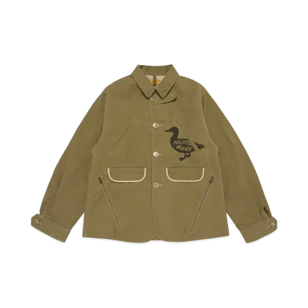 HUMAN MADE Hunting Jacket "OliveDab"