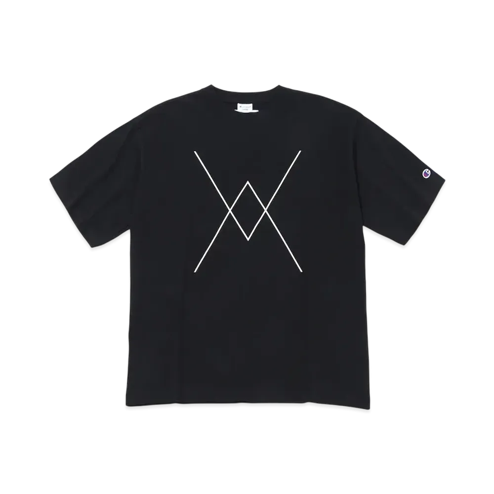 V.A. x Champion SS Tee #5 "Black"