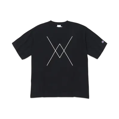 V.A. x Champion SS Tee #5 "Black"