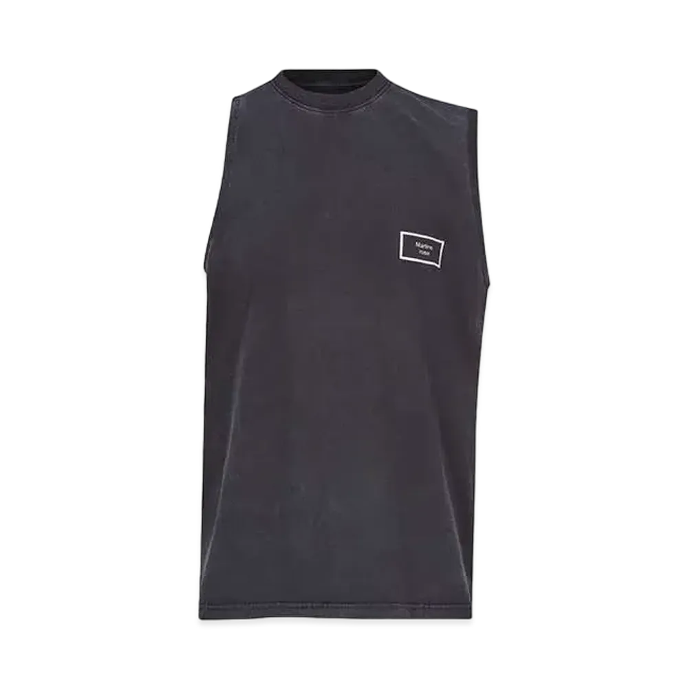 MARTINE ROSE Logo Vest "Black"