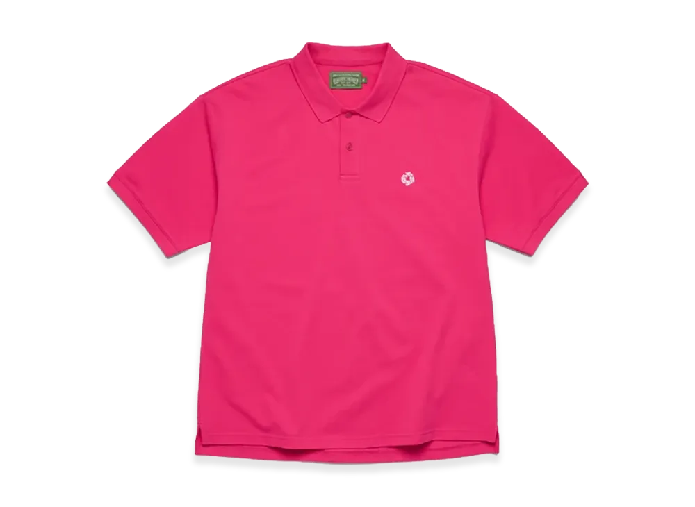 DENIM TEARS Wreath Polo "Pink"