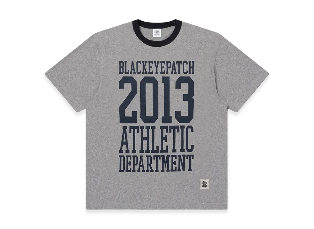 BlackEyePatch Athletic Department Tee "Heather Gray"