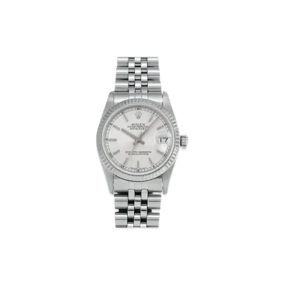 ROLEX Datejust "Silver/Stainless Steel/White Gold"